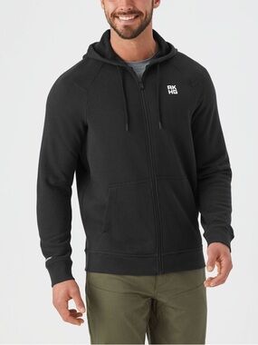 Duluth Trading Co Black Hooded Sweatshirt